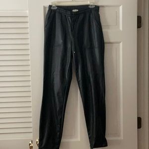 Max Studio faux leather pants